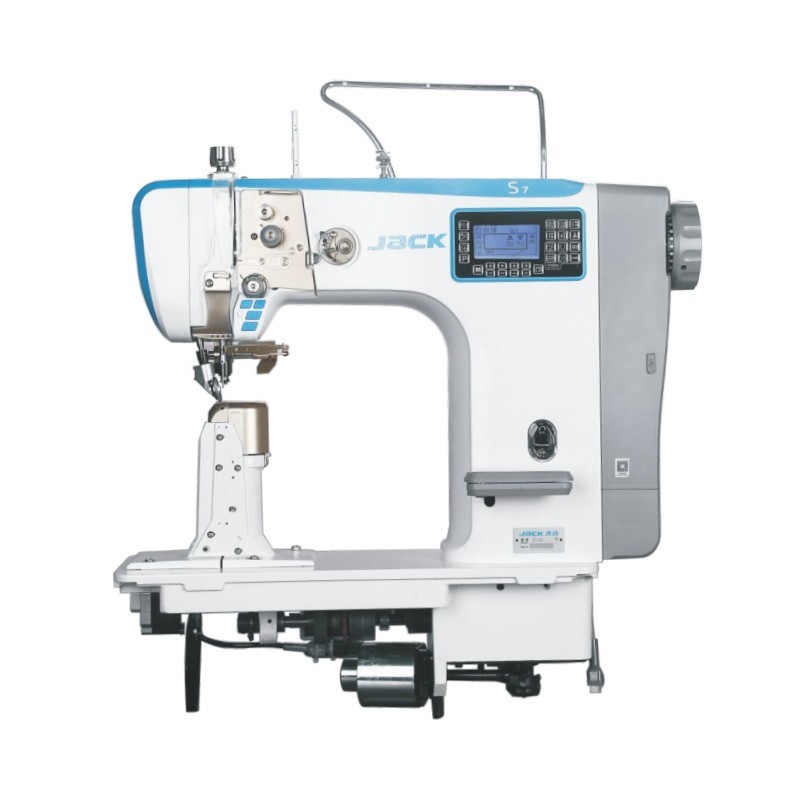 Masina cu un ac, cu coloana, triplu transport si rola JACK S7-91 