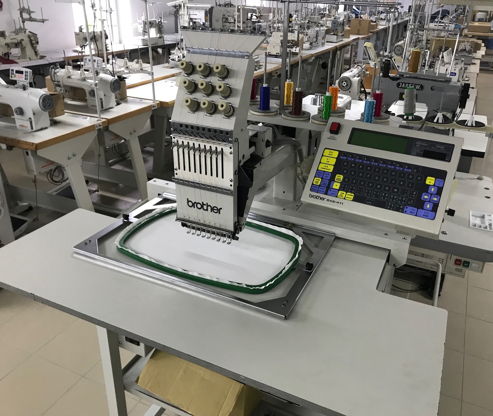 BROTHER BAS 412 Embroidery Machine