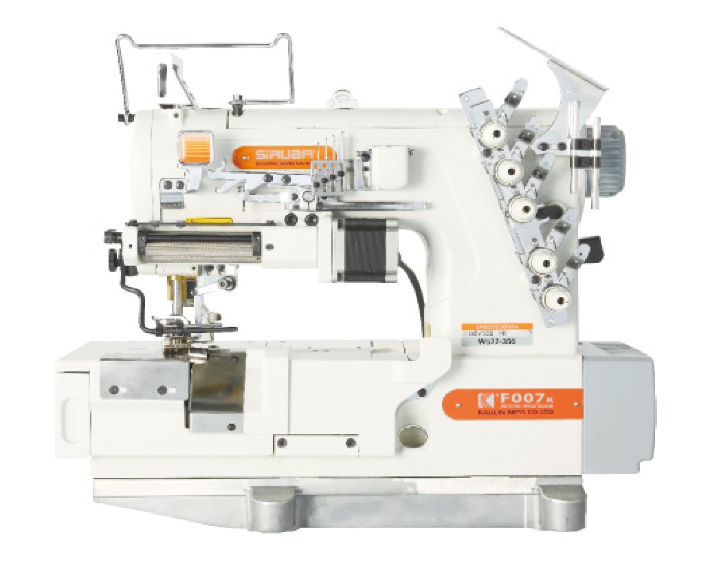 SIRUBA F007K/KD Interlock Elastic Attaching Sewing Machine With Right Fabric Trimmer
