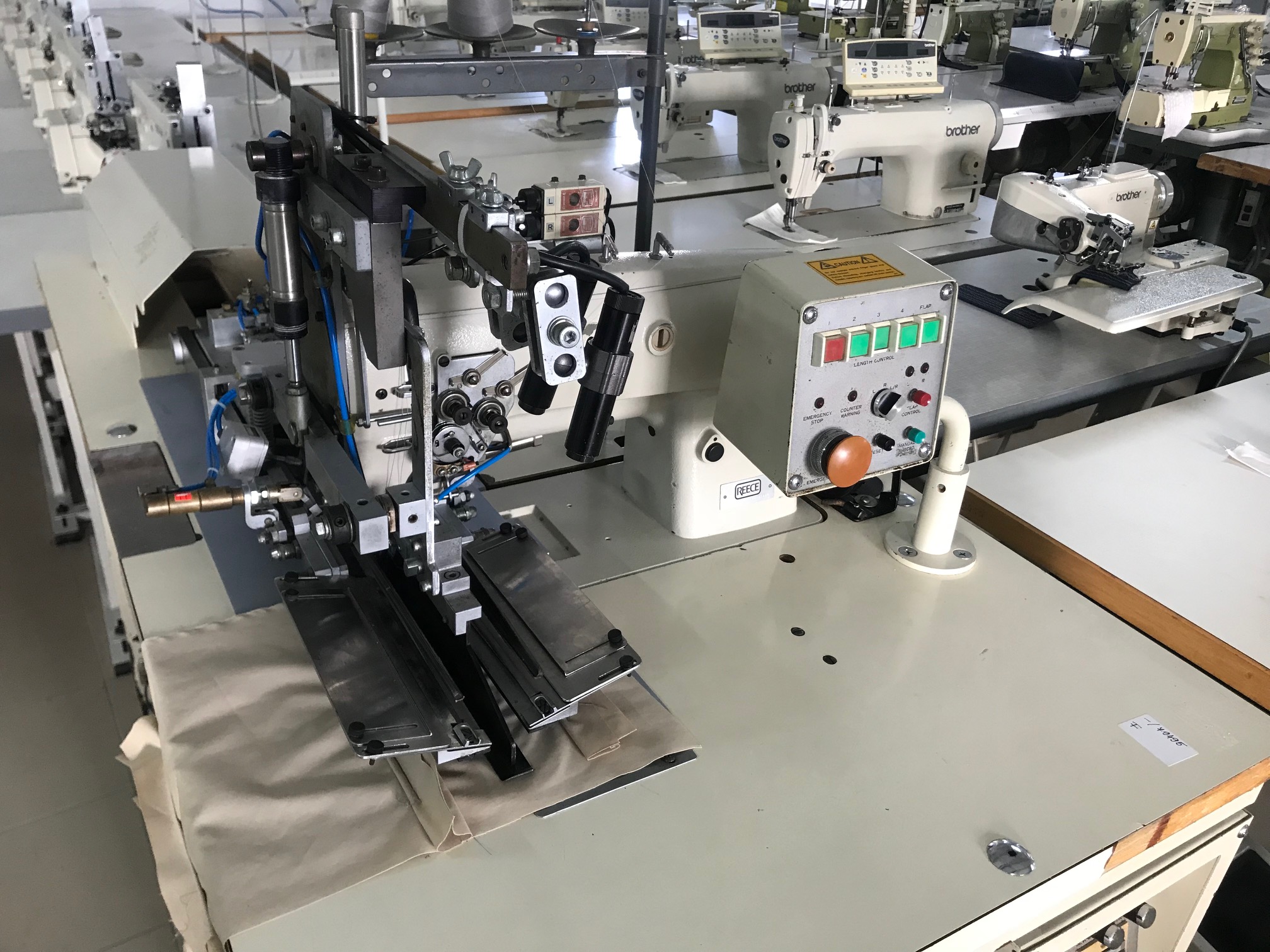 Automatic pocket sewing machine REECE S47