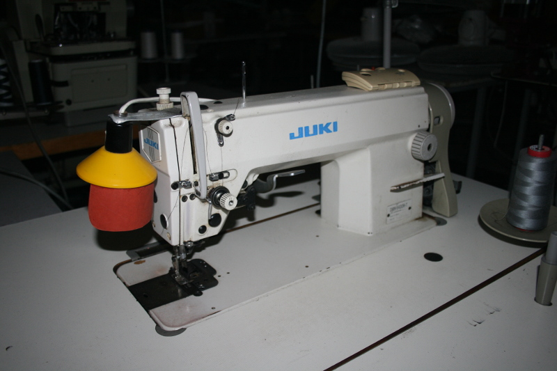 Juki DMN-5420N-7 lockstitch machine with vertical edge trimmer