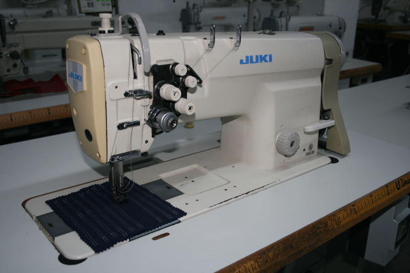 Juki LH-3128 two  needle lockstitch machine