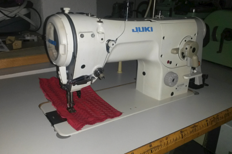 Juki LZ-2286 zigzag stitching machine